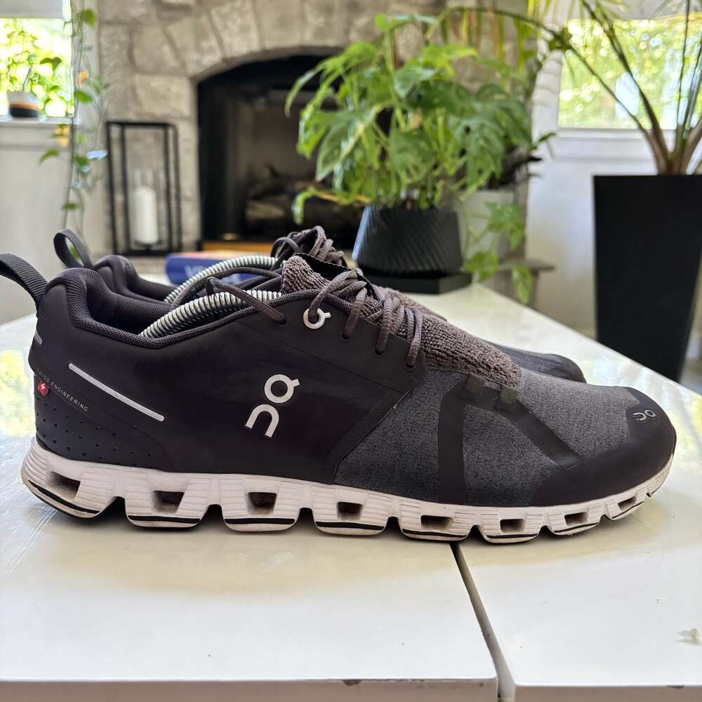 On Running Cloud X Men's Size 12 Running Shoes Pebble